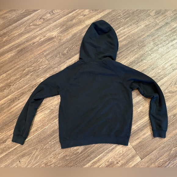 Nike Sweatshirt Womens Medium Black Tech Fleece Hoodie Funnel Neck Hooded - Picture 7 of 7